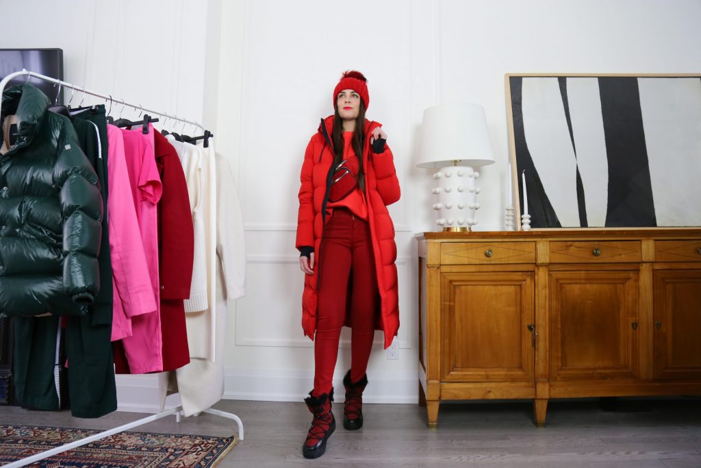 monochromatic dressing tips red