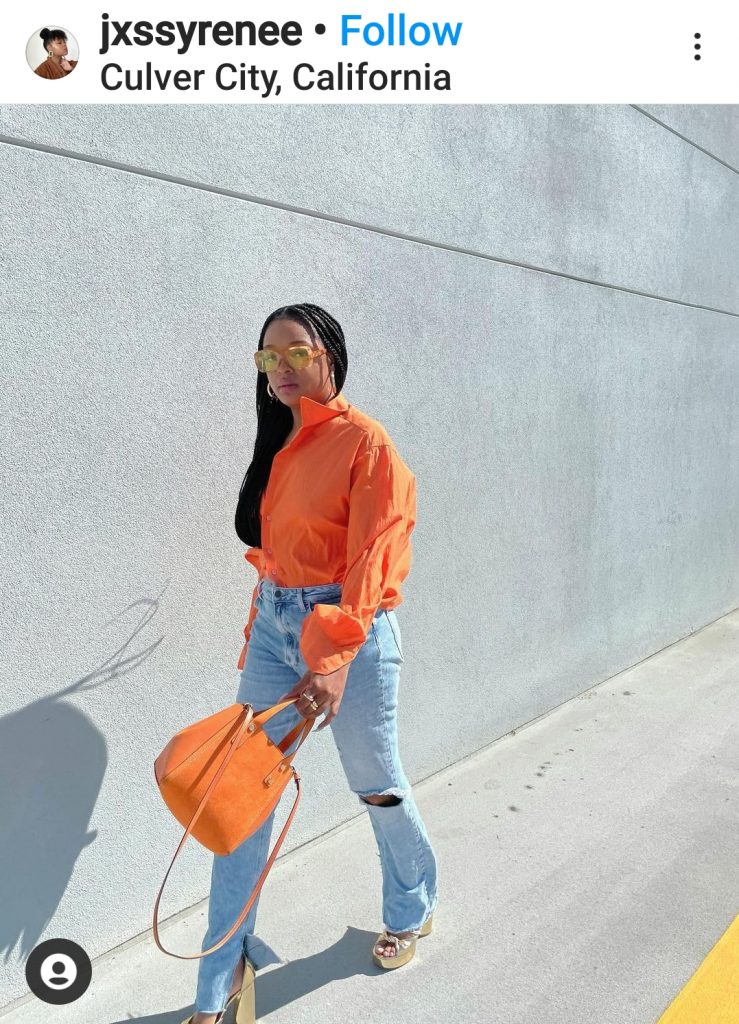 how to wear orange this summer
