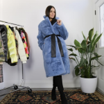how to style a colourful coat